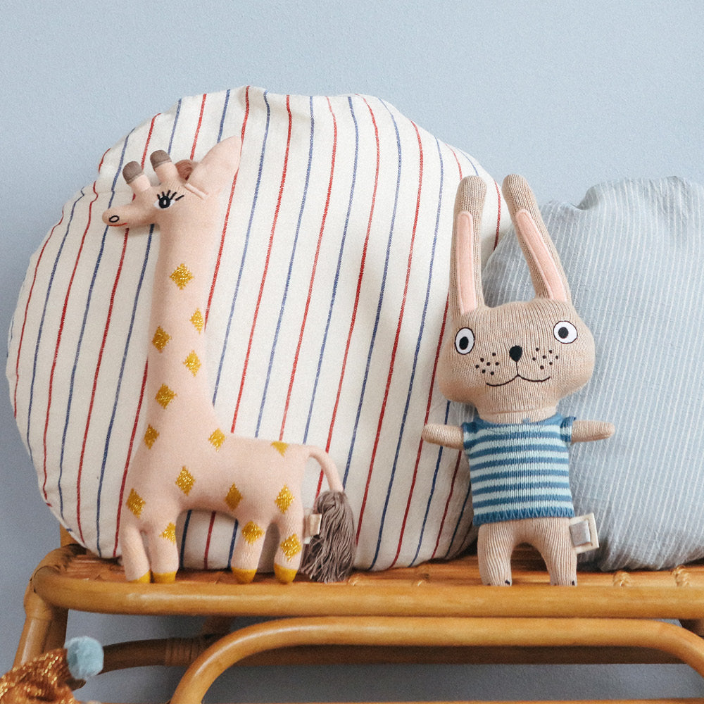 OYOY Tøjdyr, Baby Guggi Giraf - Rosa/Amber