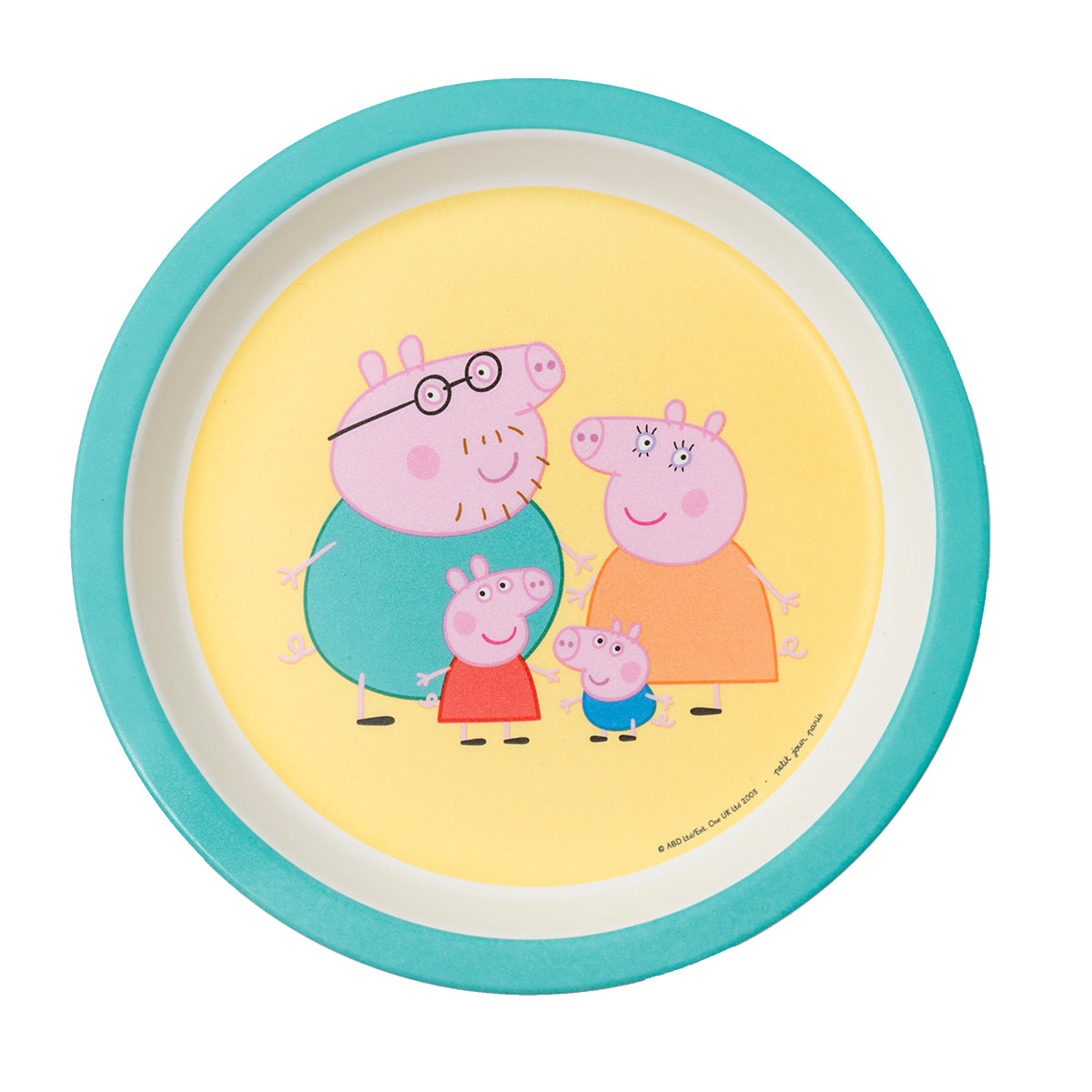 Gurli Gris tallerken, lysegrøn