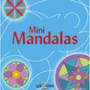 Mandalas malebog mini, blå