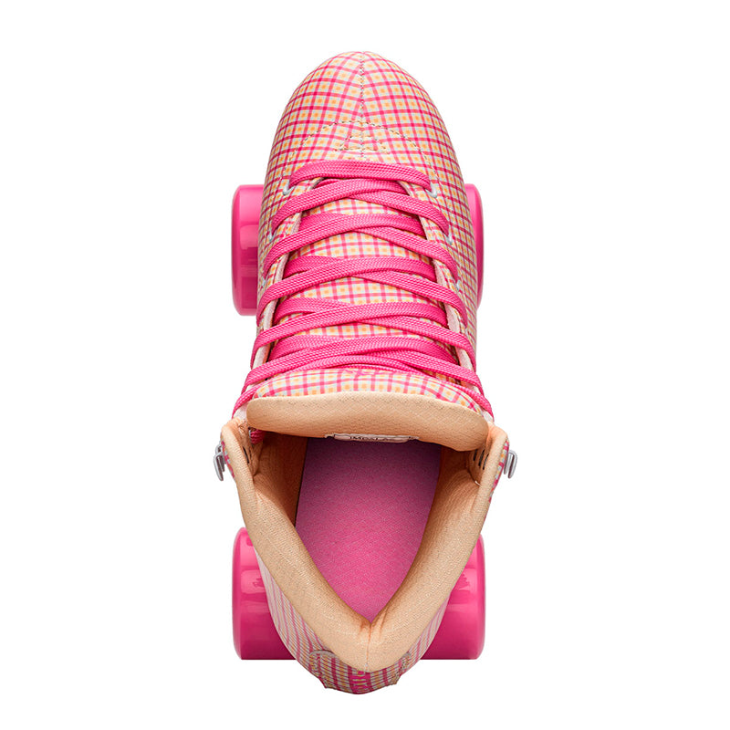 Impala rulleskøjter til børn, Pink Tartan - str. 35-40