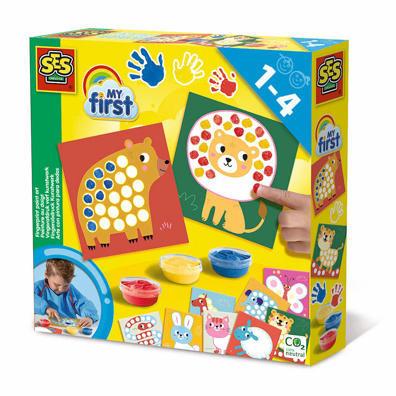 SES Creative, Mit første fingermaling - Fra 1 år