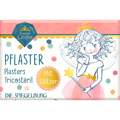 Prinsesse Lillefe plaster m. glitter