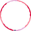 Prinsesse Lillefe Hula-hoop, 8-delt hulahop ring m. rød og lilla