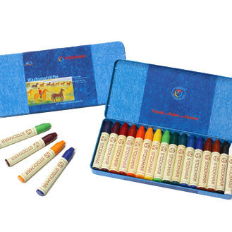 Stockmar bivoksfarver, stifter - 16 stk