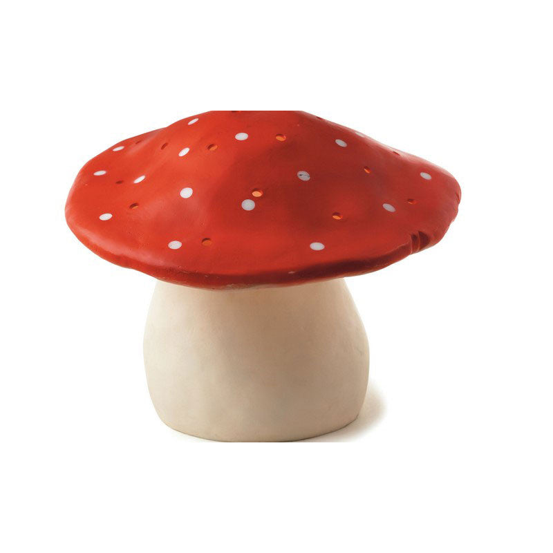 Svampelampe,  stor paddehat - rød