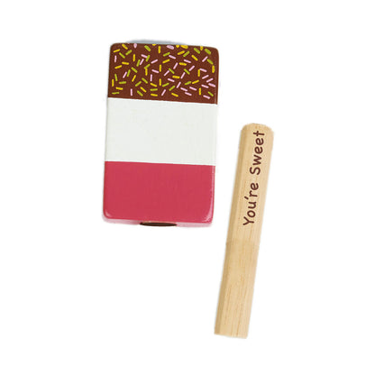 Tender Leaf, Legemad i træ - Isbutik