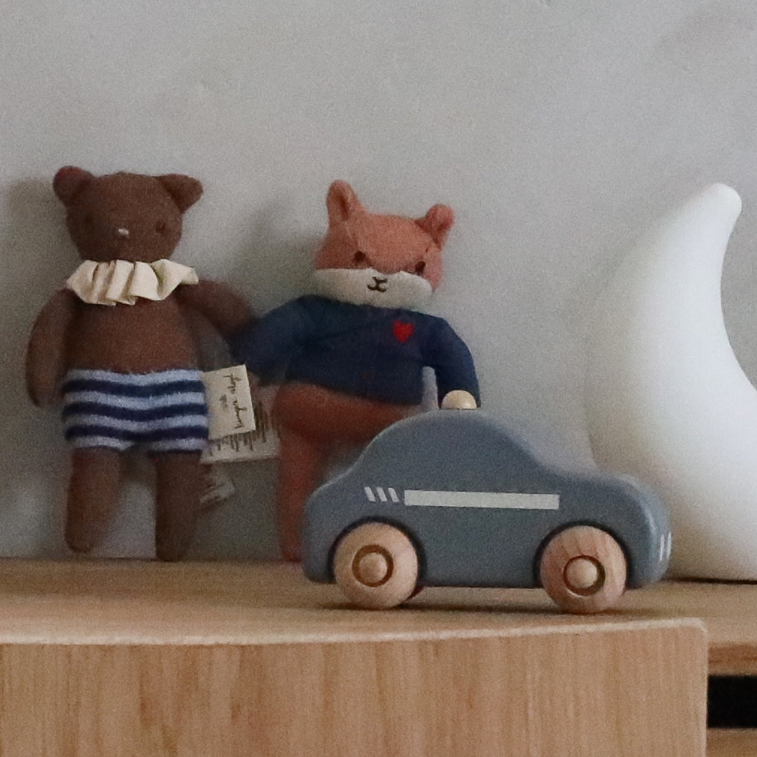 Konges Sløjd bamse 2-pak - Foxie