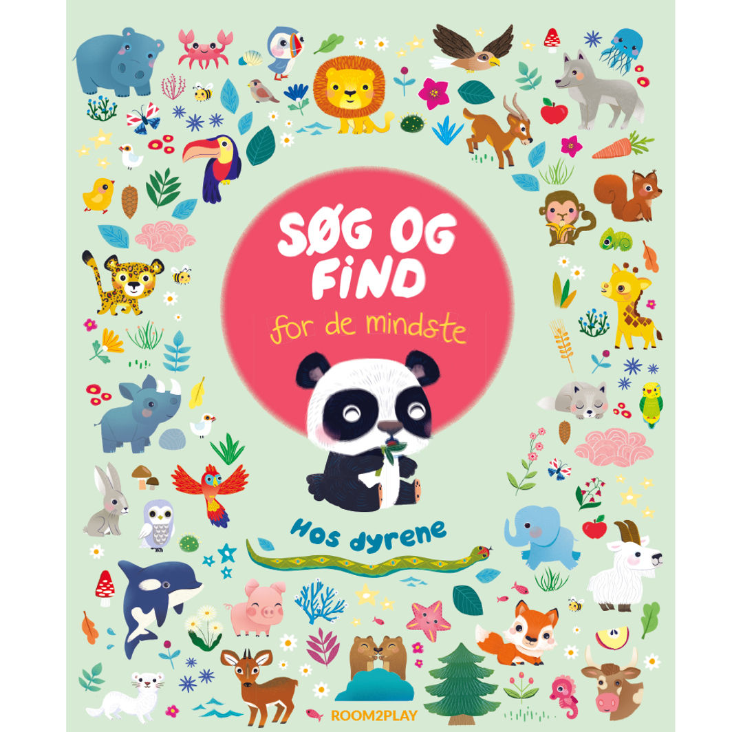 Forlaget Room2Play, Søg og Find - Hos Dyrene