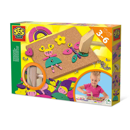 SES Creative Hammer- og sømsæt,  Trendy