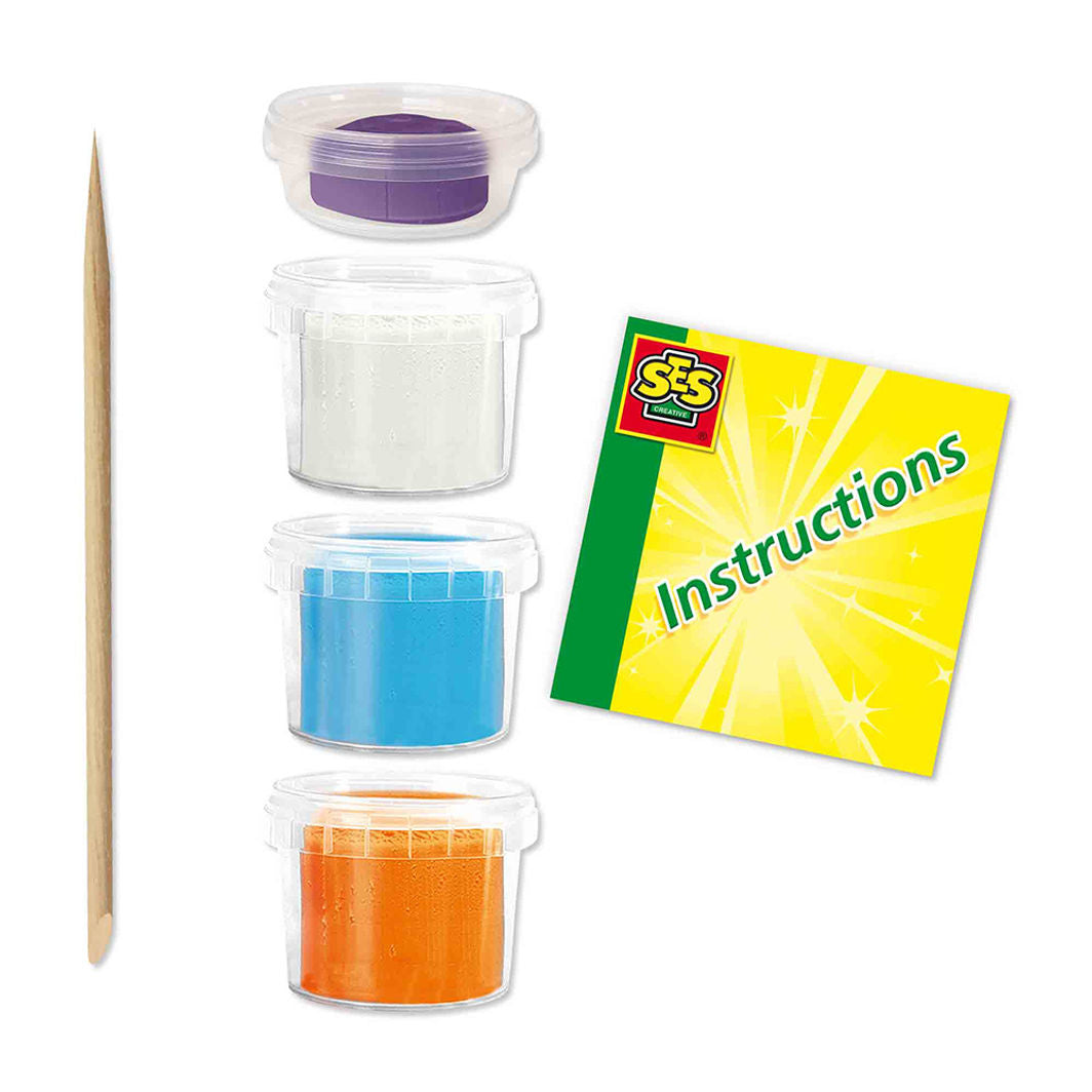 SES Creative Modellervoks, FunDo vilde dyr 3x90gr-1x40gr