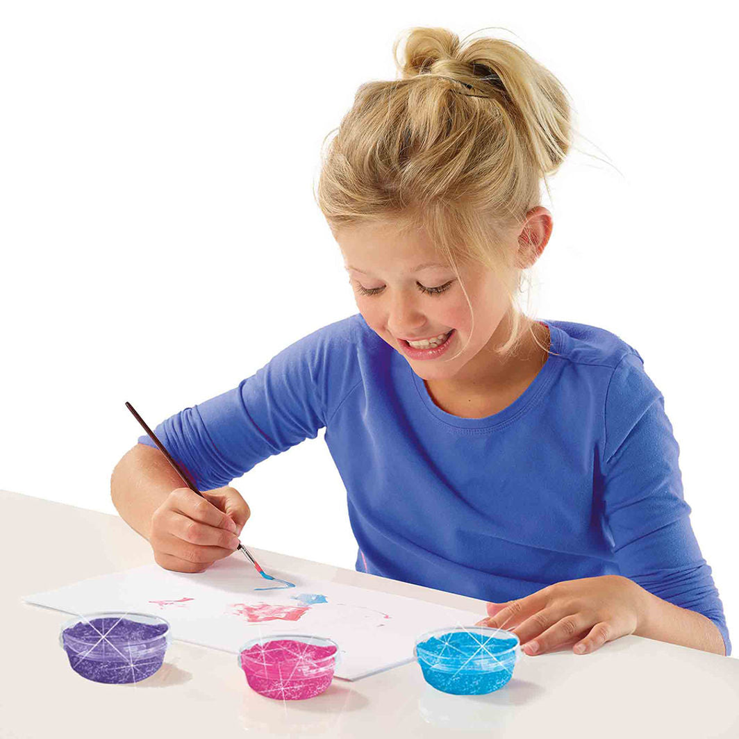 SES Creative Plakatmaling, Glitter 6x45ml