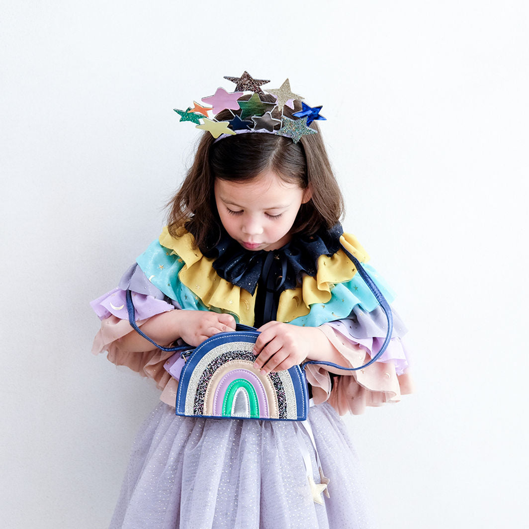 Mimi &amp; Lula - Skuldertaske - Rainbow Ziggy