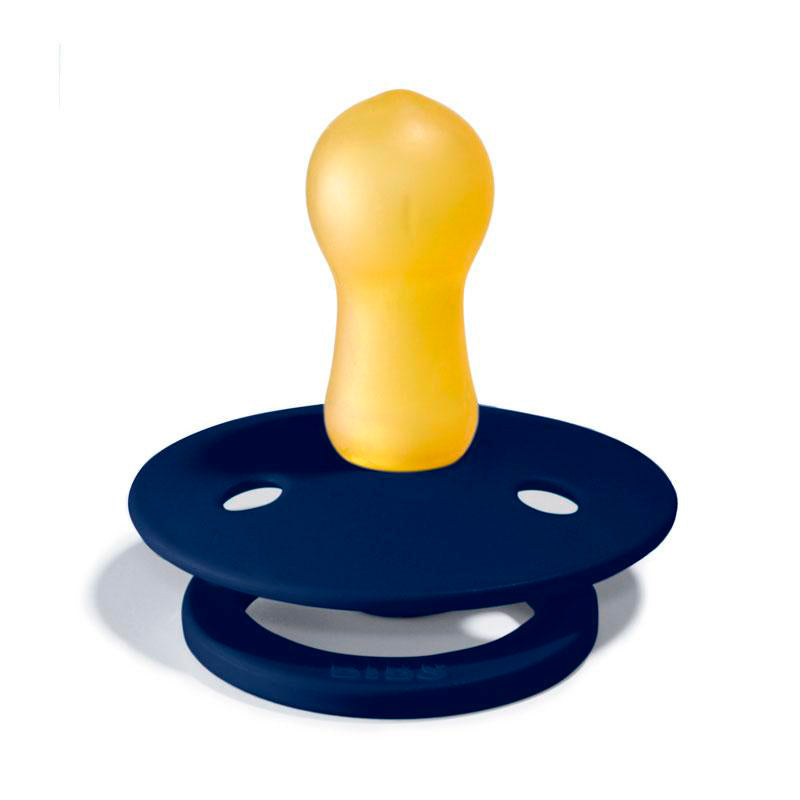 Bibs 2-pak, sutter i naturgummi, str. 2 - Deep space/Petrol