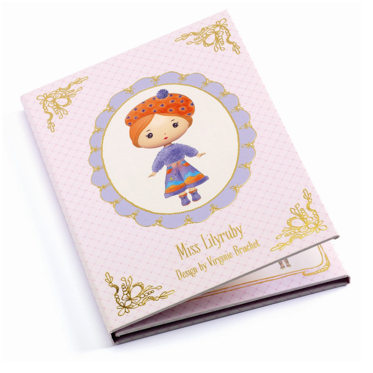 Djeco Tinyly, Miss Lilyruby - Genanvendelige stickers
