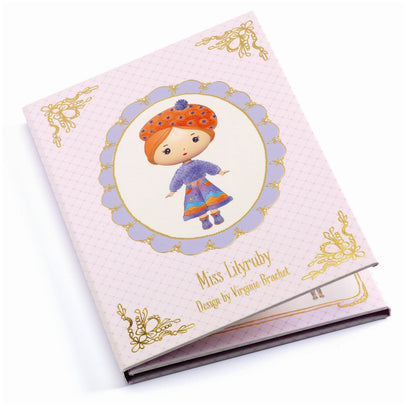 Djeco Tinyly, Miss Lilyruby - Genanvendelige stickers