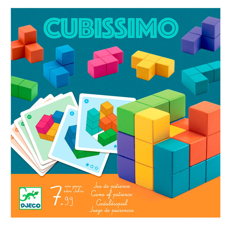 Djeco Cubissimo, 3D opgavespil for en person - Lirum Larum Leg