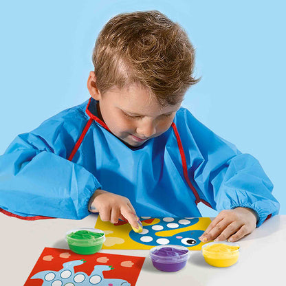 SES Creative, Mit første kreative sæt, Fingermaling dinosaurer - Fra 1-4 år