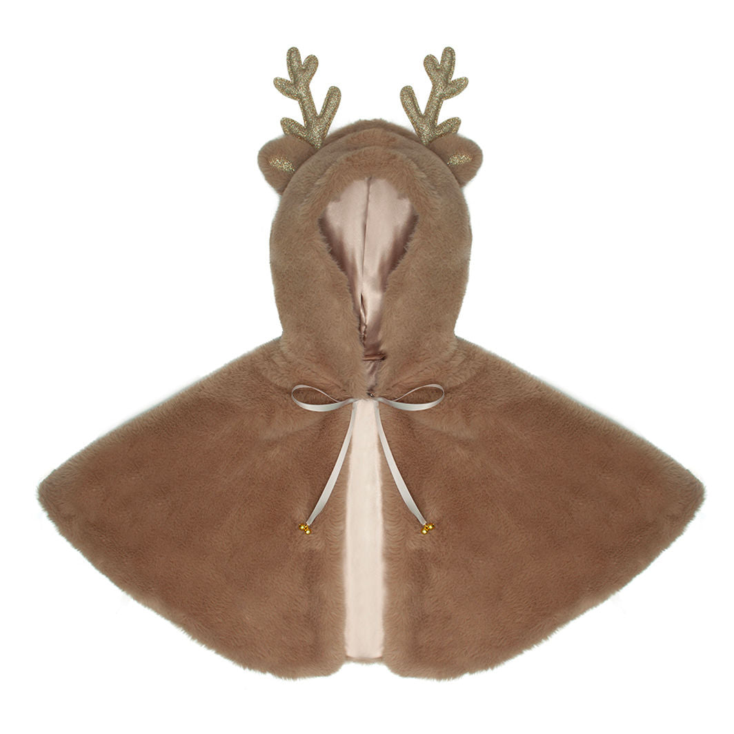 Mimi &amp; Lula, Udklædningstøj, Kappe - Reindeer Christmas