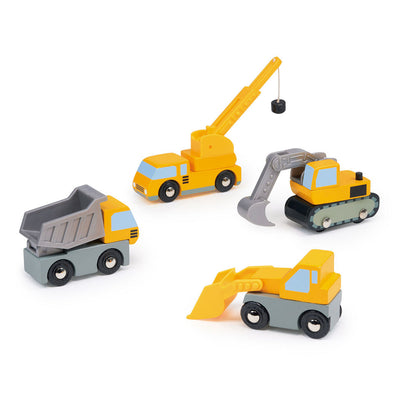 Mentari, Legetøjsbiler i træ - Arbejdskøretøjer