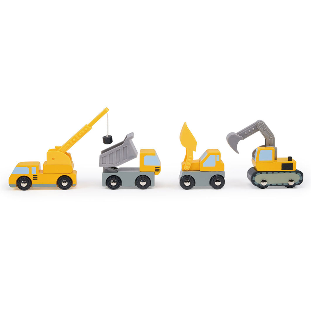 Mentari, Legetøjsbiler i træ - Arbejdskøretøjer