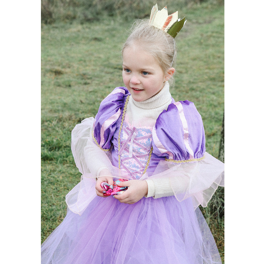 Den goda Fen, Prinsessekjole, Rapunzel - Str. 2-8 år