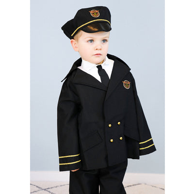 Pretend to bee udklædningstøj, Pilot uniform - Str. 3-7 år