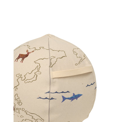 ferm Living puf, World - off-white