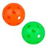 Stiga EXS 2-pack floorballs, 2-pak  - Orange og grøn