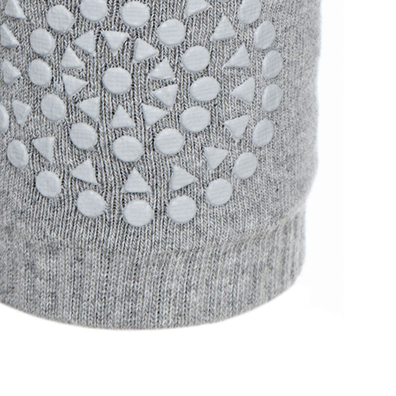 GoBabyGo knæbeskyttere m. gummidutter, grey melange