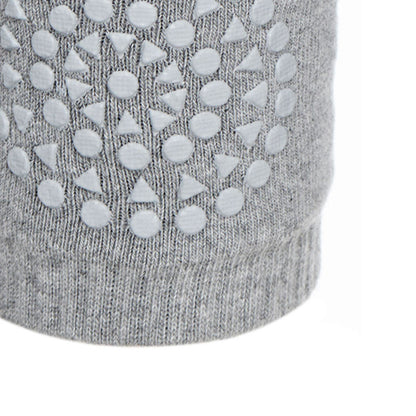 GoBabyGo knæbeskyttere m. gummidutter, grey melange