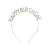 Great Pretenders hårbøjle, Happy Birthday - Rhinsten