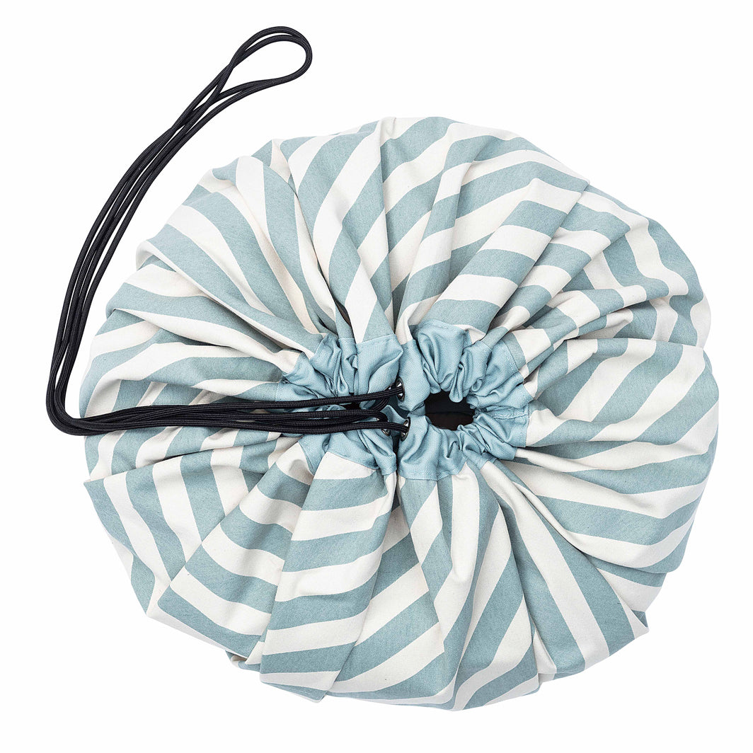 Play&amp;Go To-i-én tæppe, Stripes green