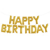 Northstar Balloons, Happy Birthday guirlande - guldfolie