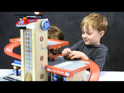 Tender Leaf, 5 arbejdskøretøjer - Parkeringshus