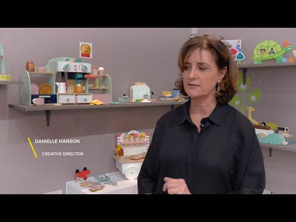 Tender Leaf, Legemad i træ - Cafesæt