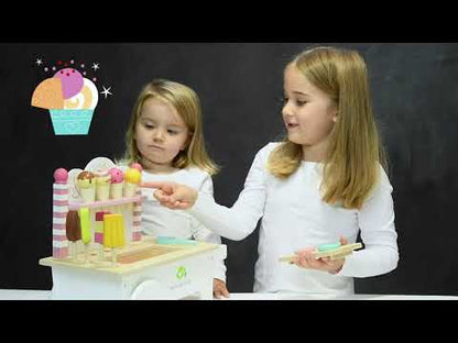 Tender Leaf, Legemad i træ - Isvogn