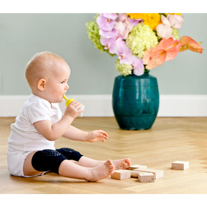 GoBabyGo knæbeskyttere m. gummidutter, black