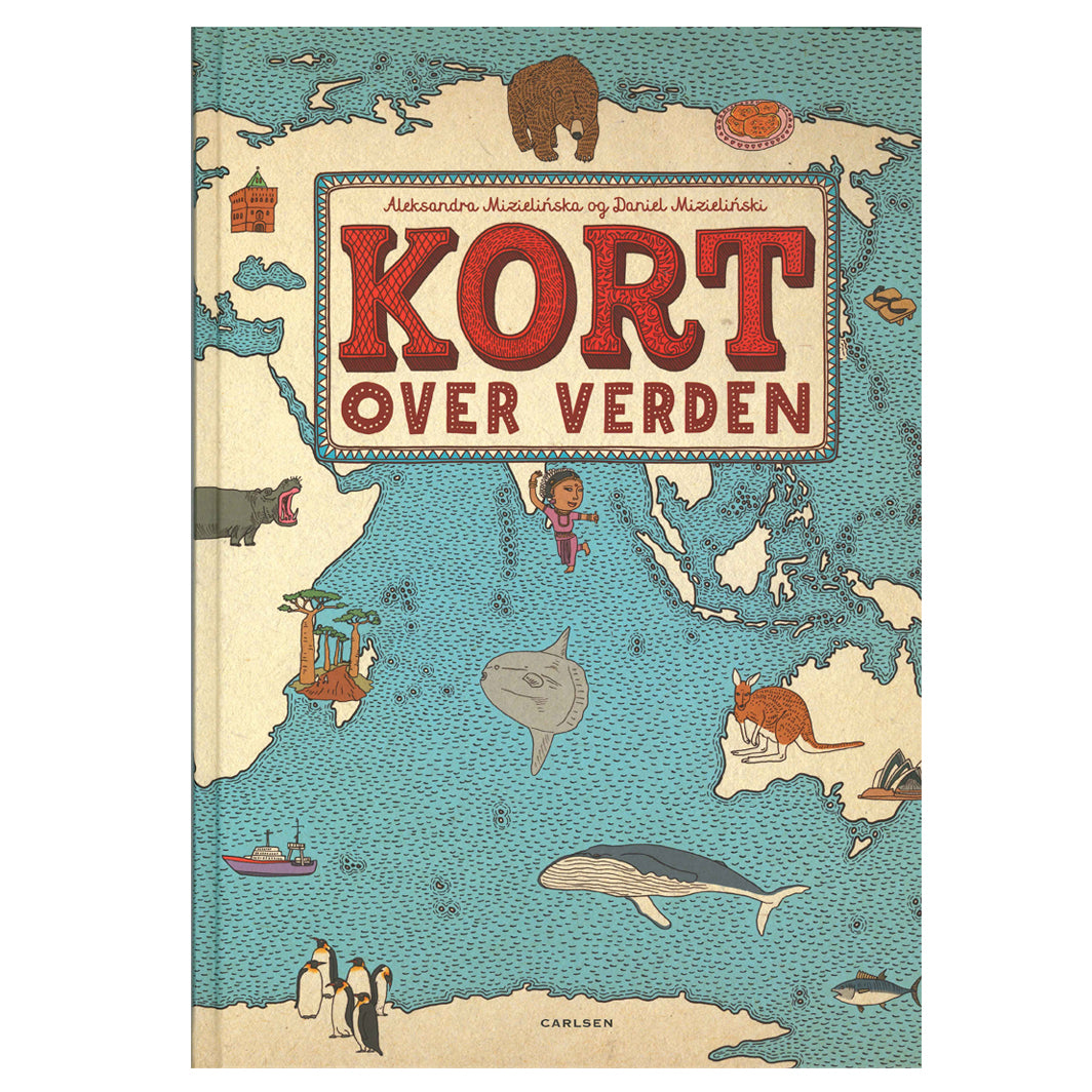 Kort over verden, børnebøger