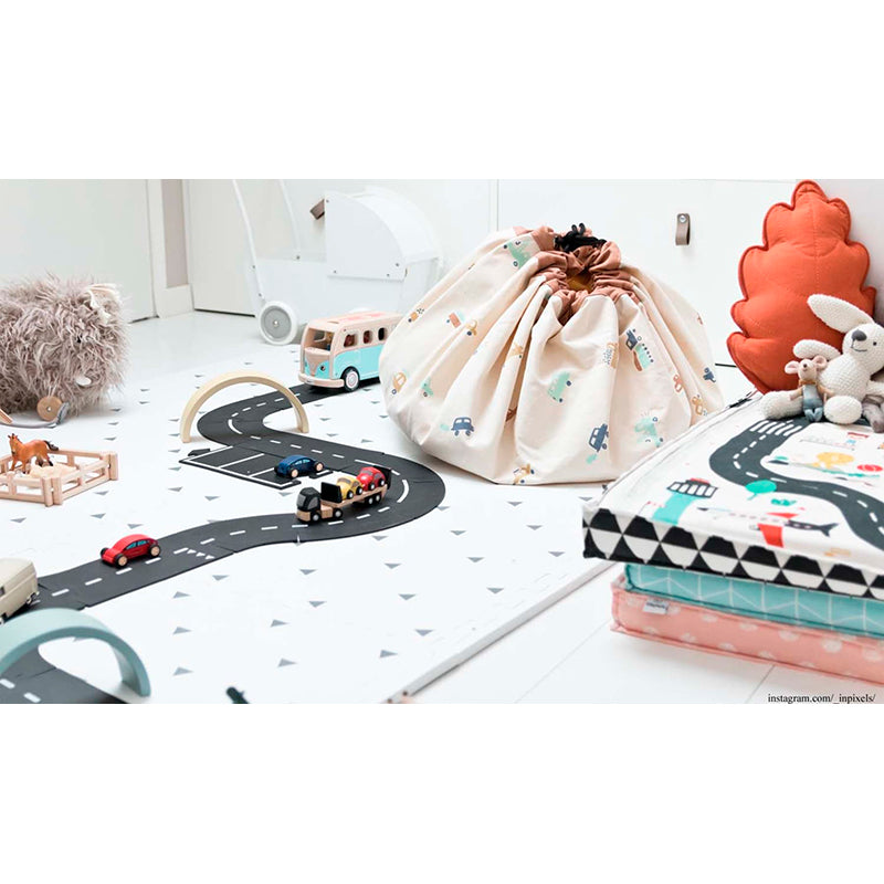 Play&amp;Go To-i-én tæppe, Big cars