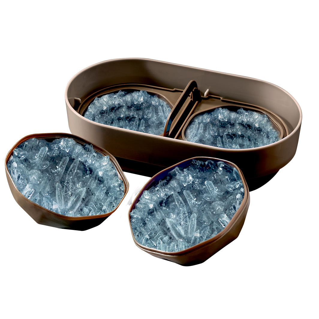 KidzLabs, eksperiment sæt, Geode Crystal Growing, Lav dine egne krystaller - Fra 8 år