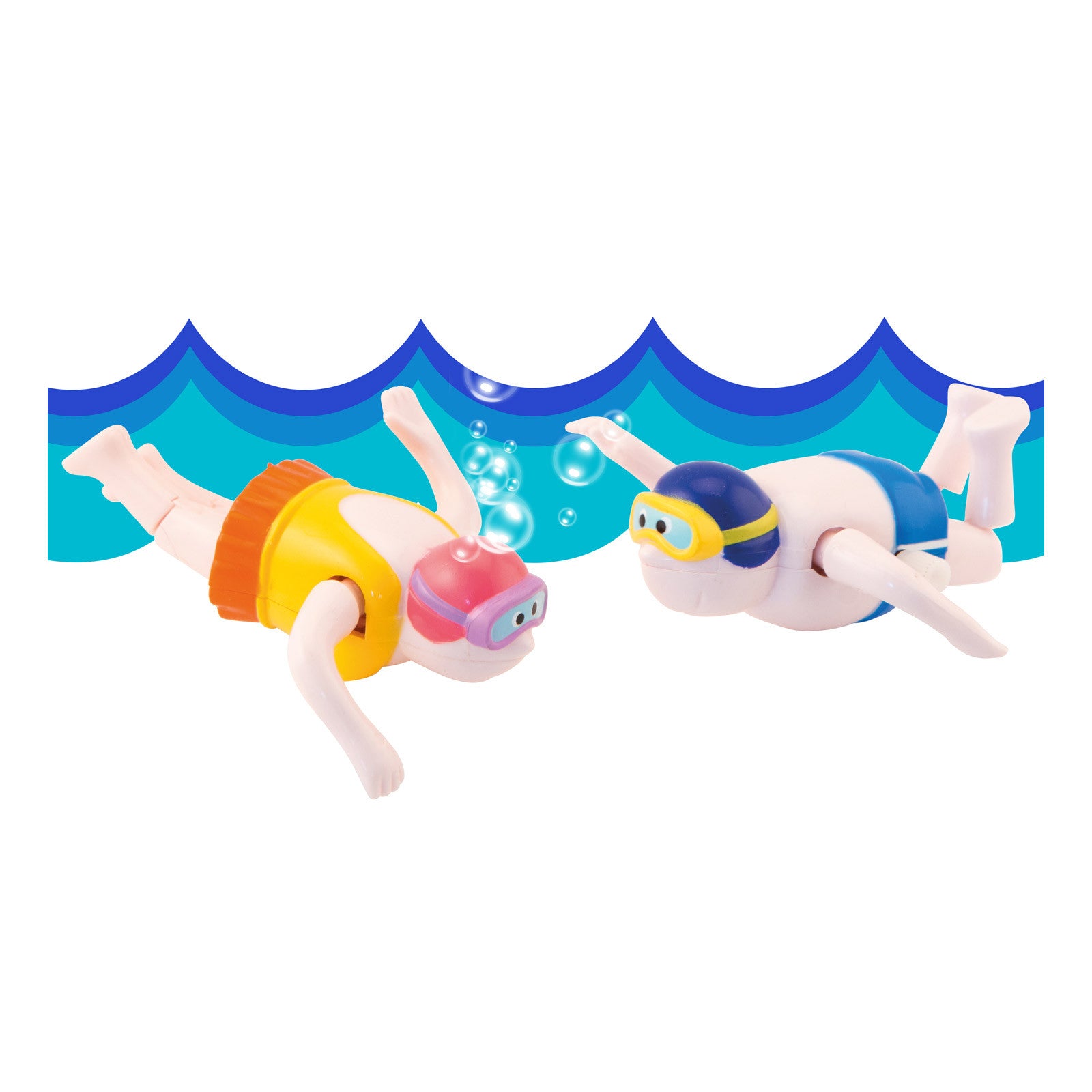 Moulin Roty svømmer m. træk-op effekt