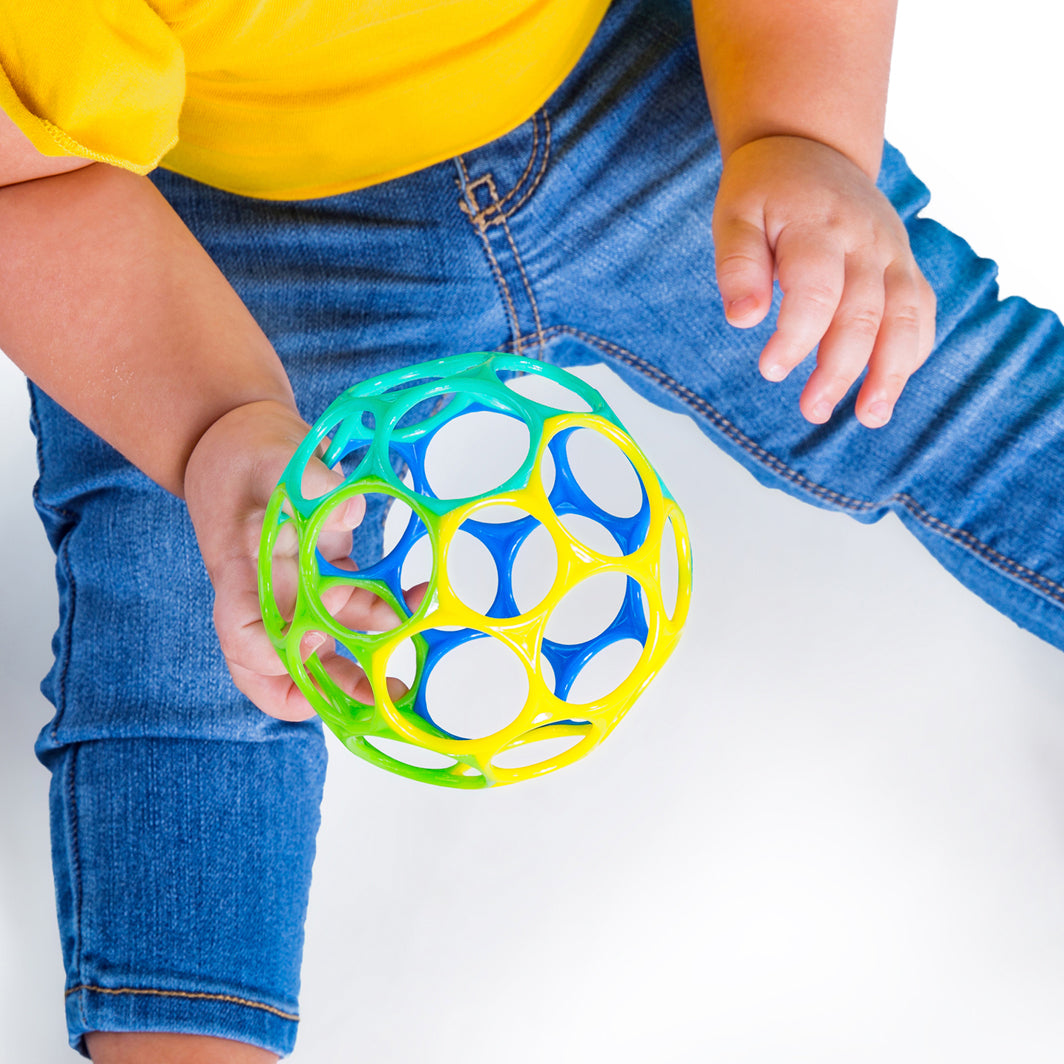 Oball Classic, Motorikbold - blå/grøn