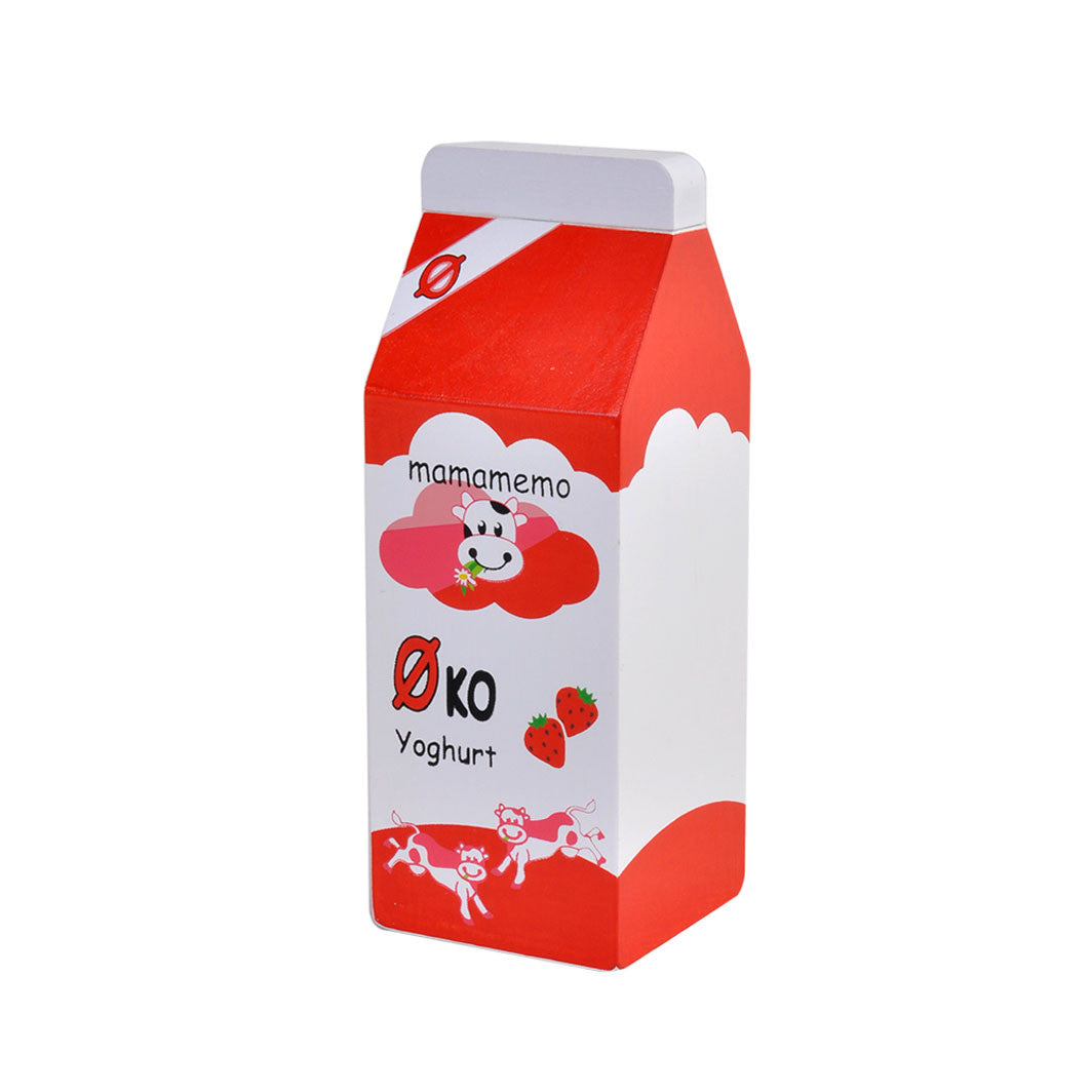 MaMaMeMo legemad i træ, Øko yoghurt m. jordbær