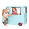 Our Generation dukketilbehør, isbil vist med dukke