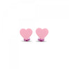 Milk x Soda Sweet Heart clip-on øreringe til børn, Pink