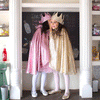 Great Pretenders udklædningstøj, Paillet prinsesse kappe, Pink - str. US 4-6 år