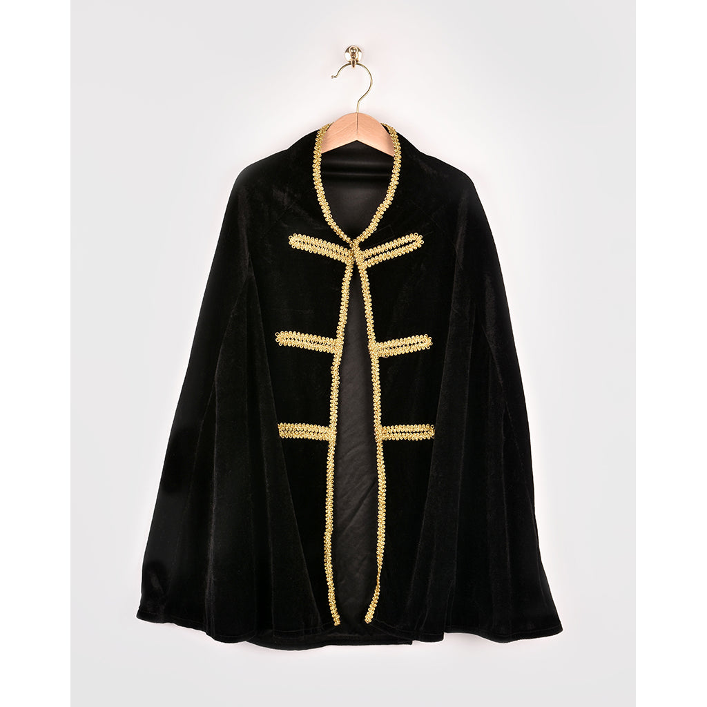 Den Goda Fen udklædning, Pirathat og kappe - Str. 3-8 år