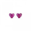 Milk x Soda Twinkle Heart clip-on øreringe til børn, Pink