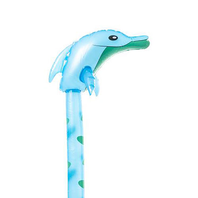 Keycraft jumbo delfin stick, pust-op - 140 cm