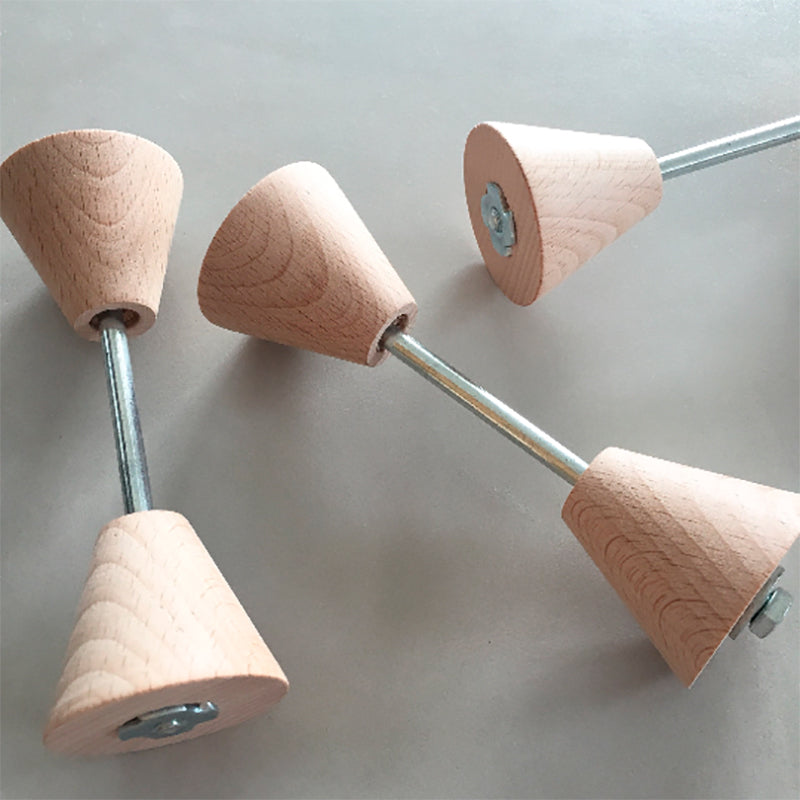 NunuNu tipi, Stabilisator blokker i træ